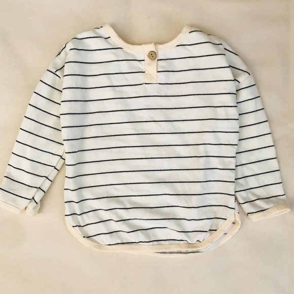 H&M Terry Cloth Top + Soft Lined Long Sleeve top Kids 4T Fall/Winter Bundle - Picture 7 of 11